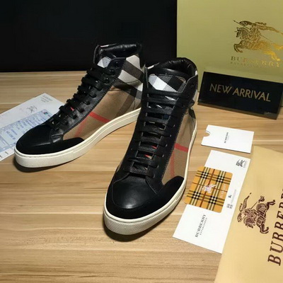 Burberry High-Top Fashion Men Shoes--009